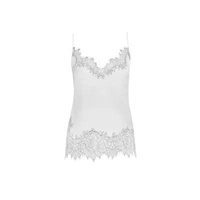 Avenue 8 Women's Lace Detailed Camisole - White
