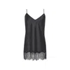 Avenue 8 Women's Lace Detailed Mini Dress - Black In Black