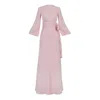 Avenue 8 Women's Pink Draped Maxi Signature Dress In Pink