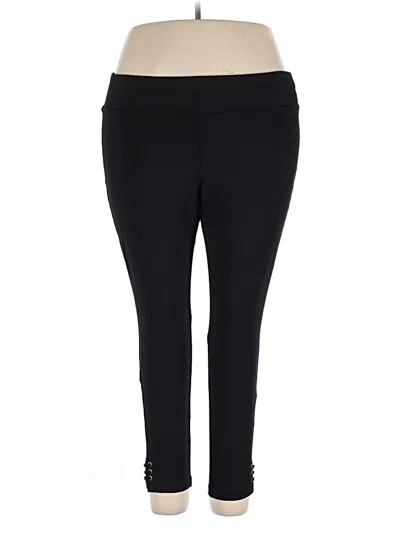 Pre-owned Avenue Active Pants In Black