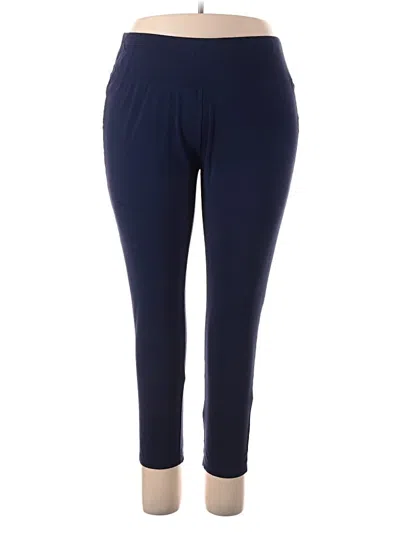 Pre-owned Avenue Active Pants In Blue