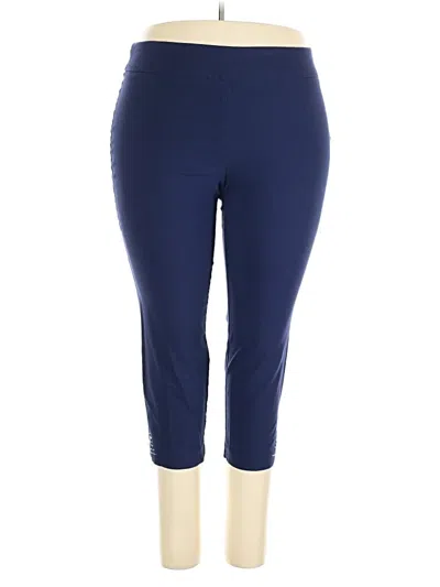 Pre-owned Avenue Active Pants In Blue