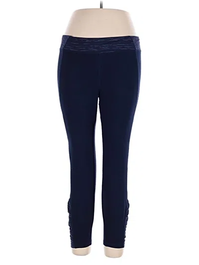 Pre-owned Avenue Active Pants In Blue