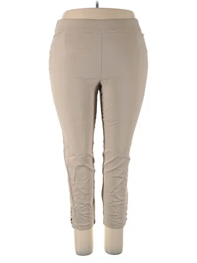 Pre-owned Avenue Active Pants In Brown