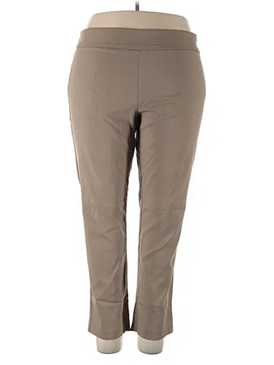 Pre-owned Avenue Active Pants In Tan