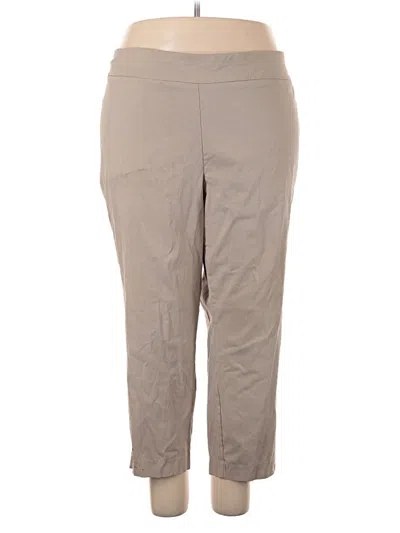 Pre-owned Avenue Active Pants In Tan