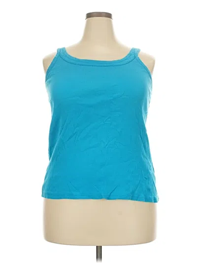 Pre-owned Avenue Active Tank Top In Blue