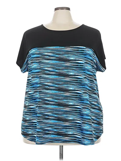 Pre-owned Avenue Active T-shirt In Blue