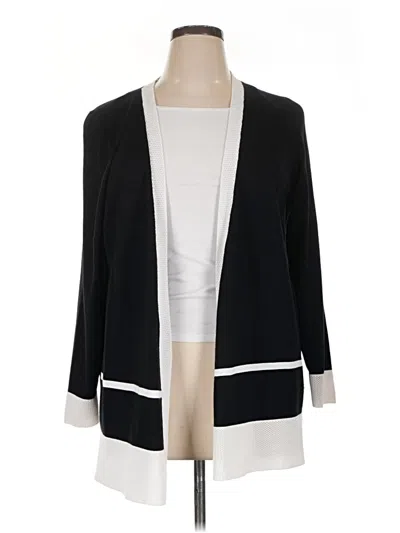 Pre-owned Avenue Cardigan Sweater In Black