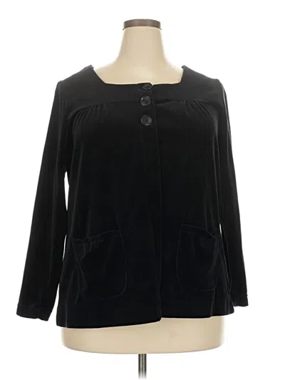 Pre-owned Avenue Cardigan Sweater In Black