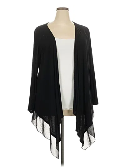 Pre-owned Avenue Cardigan Sweater In Black
