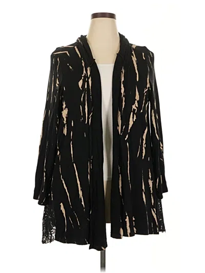 Pre-owned Avenue Cardigan Sweater In Black