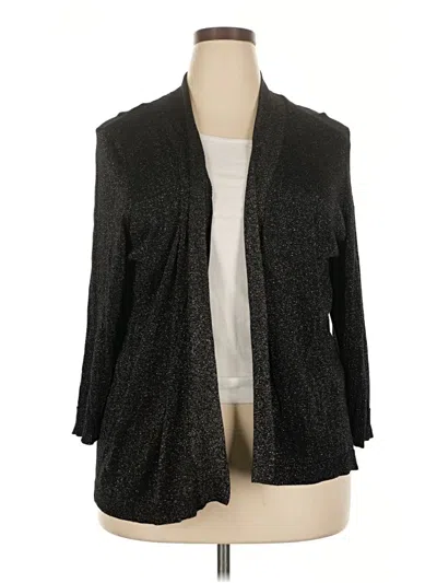 Pre-owned Avenue Cardigan Sweater In Black