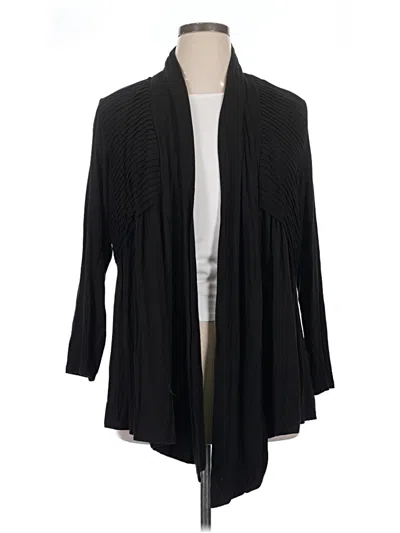 Pre-owned Avenue Cardigan Sweater In Black