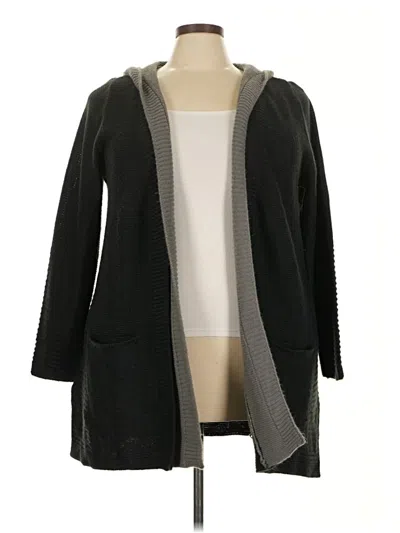 Pre-owned Avenue Cardigan Sweater In Black