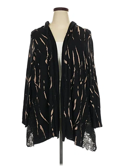 Pre-owned Avenue Cardigan Sweater In Black