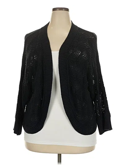 Pre-owned Avenue Cardigan Sweater In Black