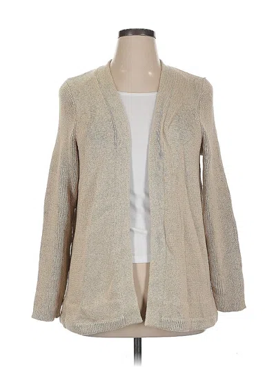 Pre-owned Avenue Cardigan Sweater In Brown