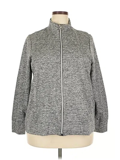 Pre-owned Avenue Cardigan Sweater In Gray