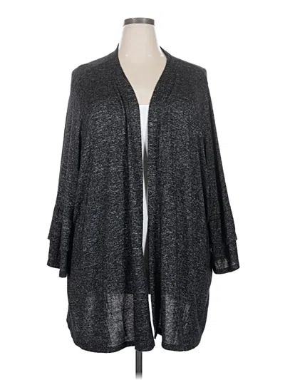 Pre-owned Avenue Cardigan Sweater In Gray