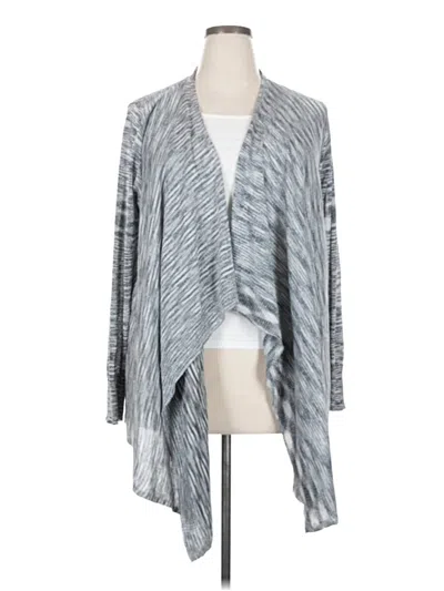 Pre-owned Avenue Cardigan Sweater In Gray