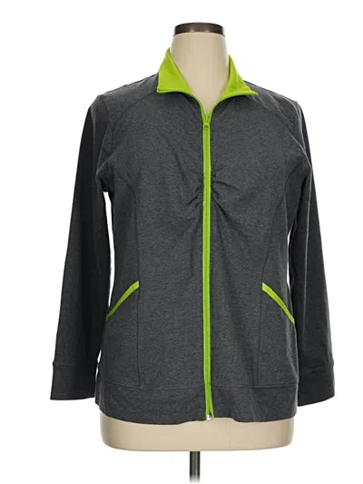 Pre-owned Avenue Cardigan Sweater In Gray