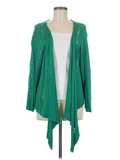 Pre-owned Avenue Cardigan Sweater In Green