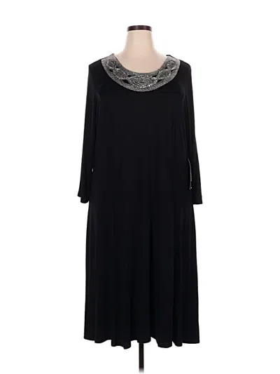 Pre-owned Avenue Casual Dress In Black