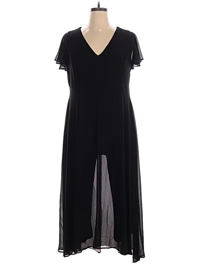 Pre-owned Avenue Casual Dress In Black