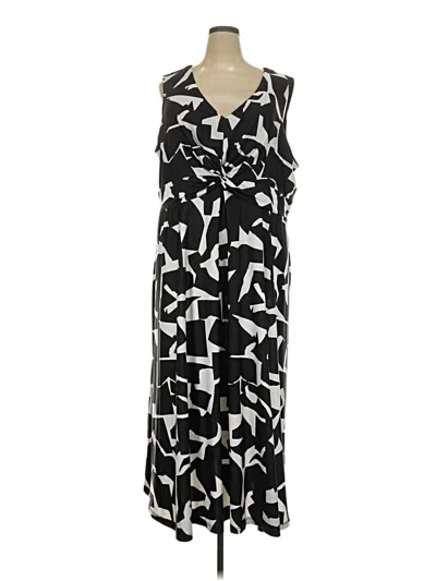 Pre-owned Avenue Casual Dress In Black
