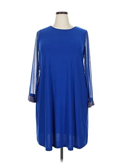 Pre-owned Avenue Casual Dress In Blue