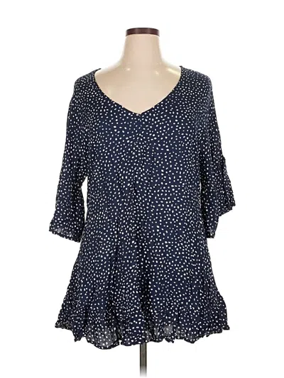 Pre-owned Avenue Casual Dress In Blue