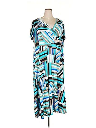 Pre-owned Avenue Casual Dress In Blue