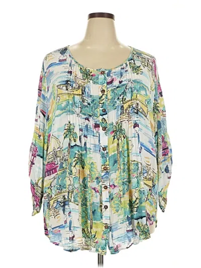 Pre-owned Avenue Casual Dress In Blue