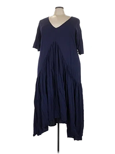 Pre-owned Avenue Casual Dress In Blue