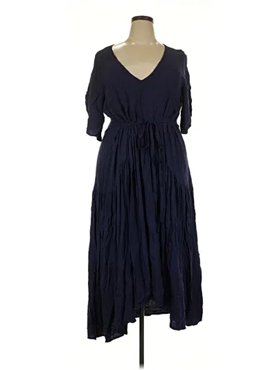 Pre-owned Avenue Casual Dress In Blue