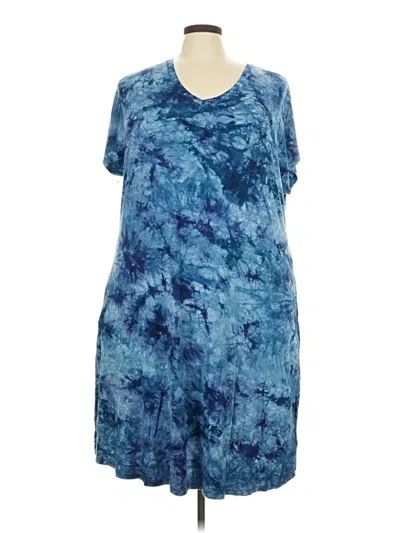 Pre-owned Avenue Casual Dress In Blue