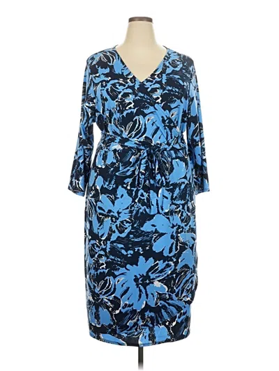 Pre-owned Avenue Casual Dress In Blue