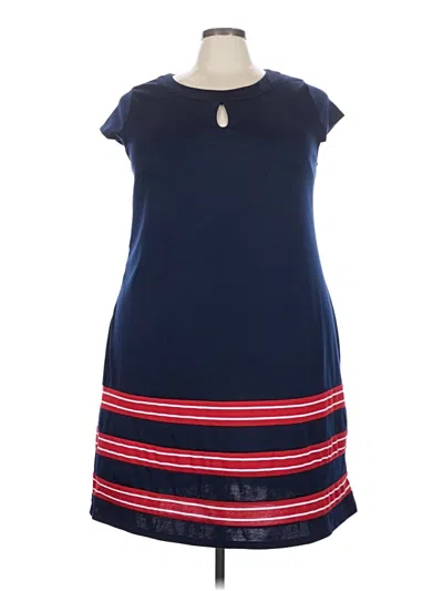Pre-owned Avenue Casual Dress In Blue