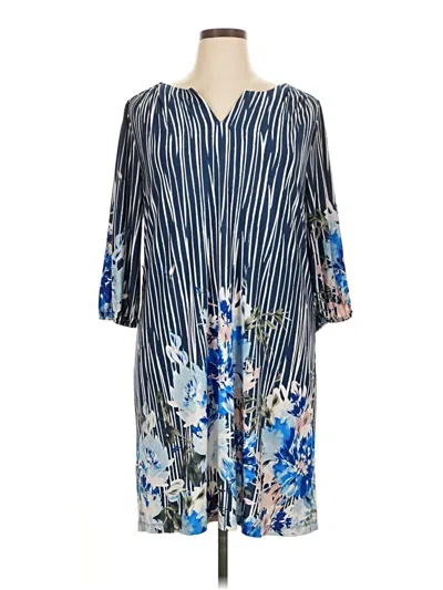 Pre-owned Avenue Casual Dress In Blue