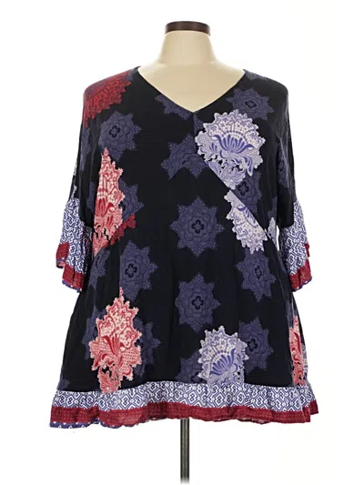 Pre-owned Avenue Casual Dress In Blue