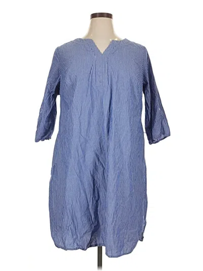 Pre-owned Avenue Casual Dress In Blue