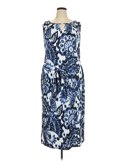 Pre-owned Avenue Casual Dress In Blue