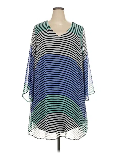 Pre-owned Avenue Casual Dress In Blue