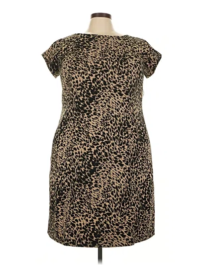 Pre-owned Avenue Casual Dress In Brown