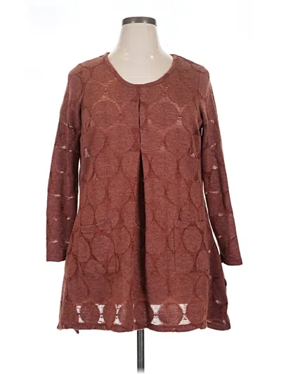 Pre-owned Avenue Casual Dress In Brown