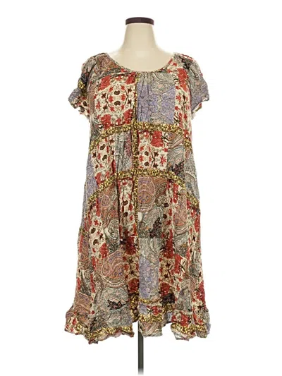 Pre-owned Avenue Casual Dress In Brown