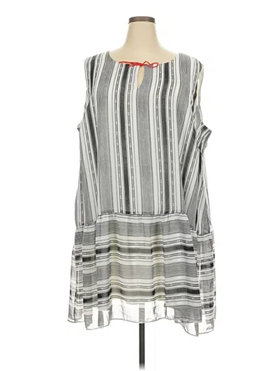 Pre-owned Avenue Casual Dress In Gray