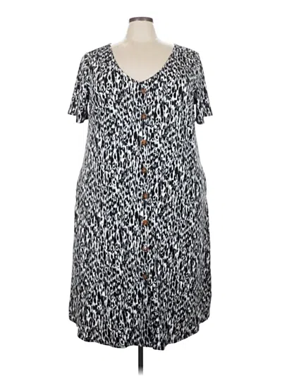 Pre-owned Avenue Casual Dress In Gray