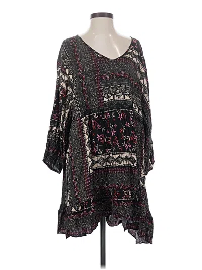 Pre-owned Avenue Casual Dress In Gray